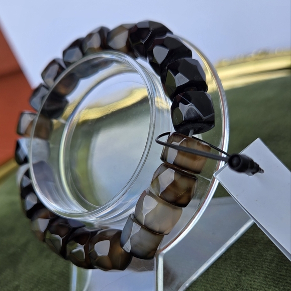 Chico's Brown and Black Beaded Bracelet - Picture 9 of 16